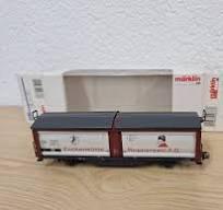 H0 Märklin 4833 Wagon à parois coulissantes "Tbis Zuckermühle" - CFF