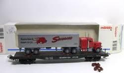 H0 Märklin 4865 FlatCar Seaboard USA