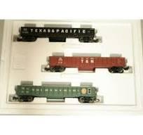 H0 Märklin 4583 set de 3 Gondolas USA Texas